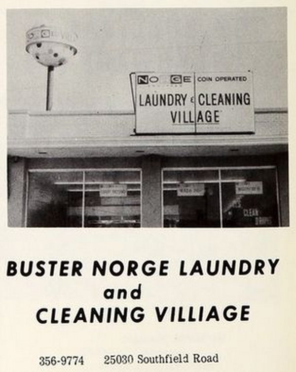 Norge Village - Southfield High Yearbook 1967 (newer photo)